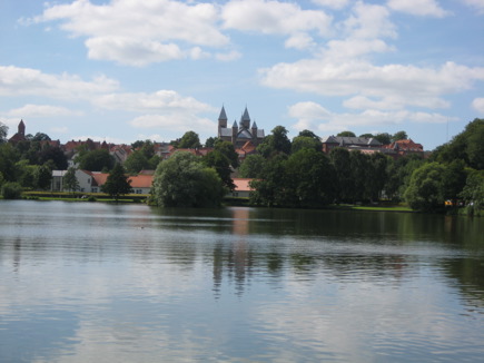 View of the western part of Viborg on the other side of the Søndersø View of the western part of Viborg on the other side of the Søndersø
