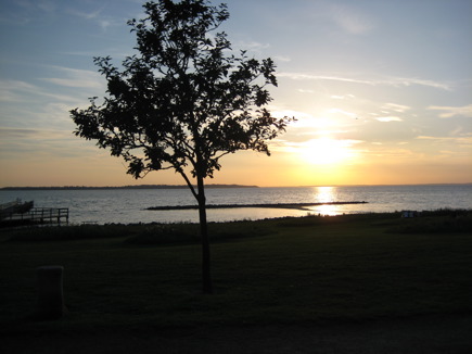 camping in Landskrona, zicht op de Oresund camping in Landskrona, zicht op de Oresund