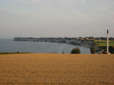 Uitzicht over Stevns Klint Uitzicht over Stevns Klint