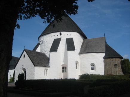 Rondkirke in Østerlars, Bornholm Rondkirke in Østerlars, Bornholm