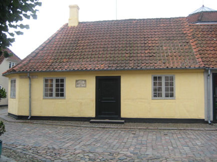 Het Hans Christian Andersen Hus in Odense