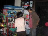 Erico and her colleague meanwhile choose some accessories (lamps, lock)