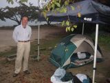 Camping spot with my ‘saviour in need’