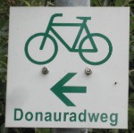 routebordje donauradweg
