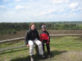 Both of us on the photo at last!