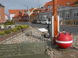 Het havenstadje Bogense in het noorden van Funen