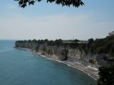 Stevns Klint, aan de oostkust van Sjælland
