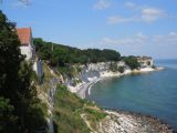 Højerup Kirke bij Stevns Klint, aan de oostkust van Sjælland