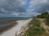 Råbylille Strand (= beach) at the southcoast of Møn